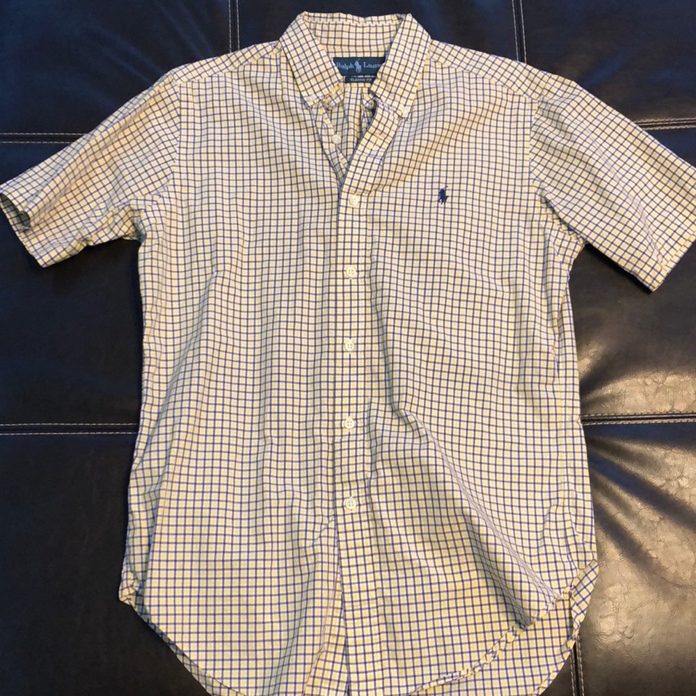 Polo Short Sleeve Button Up